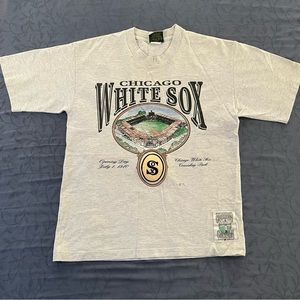 Vintage Chicago White Sox Comiskey Park T Shirt 1993 Large MLB